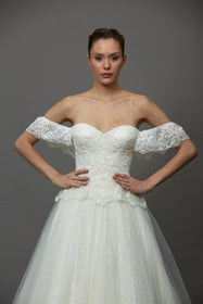 Görseli Galeri görüntüleyiciye yükleyin, a kesim gelinlik modeli