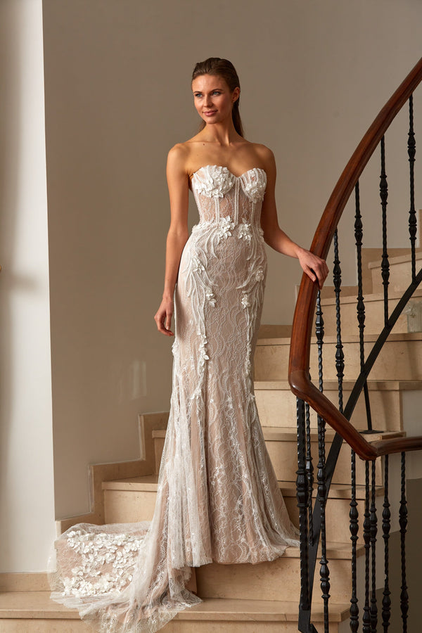 balık-straplez-gelinlik