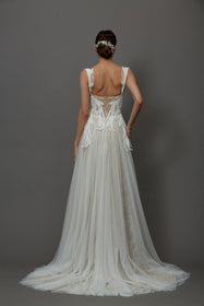 Load image into Gallery viewer, bohem gelinlik modeli helen gelinlik modeli
