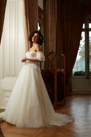 Load image into Gallery viewer, dantel-gelinlik-bridal
