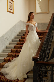 Load image into Gallery viewer, prenses-gelinlik-bridal
