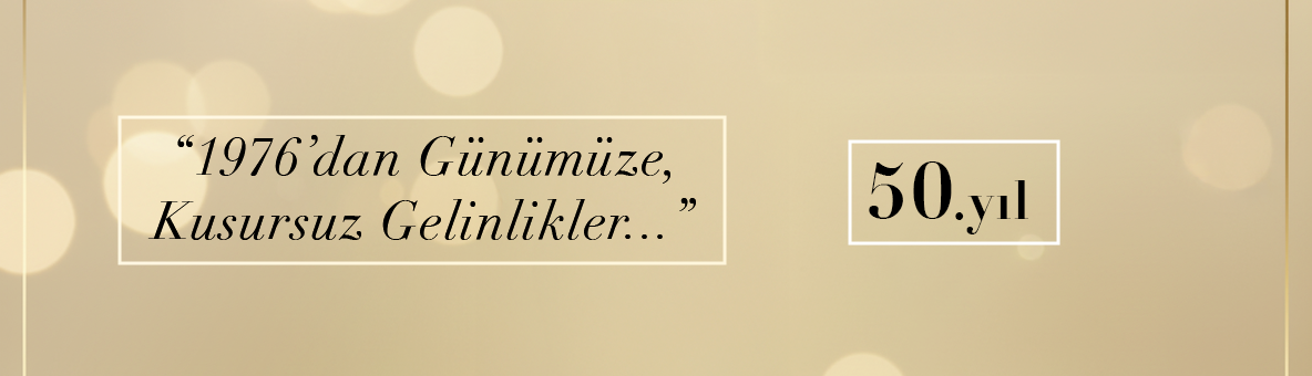 AKAY 50. yıl gelinlik kampanya bannerı